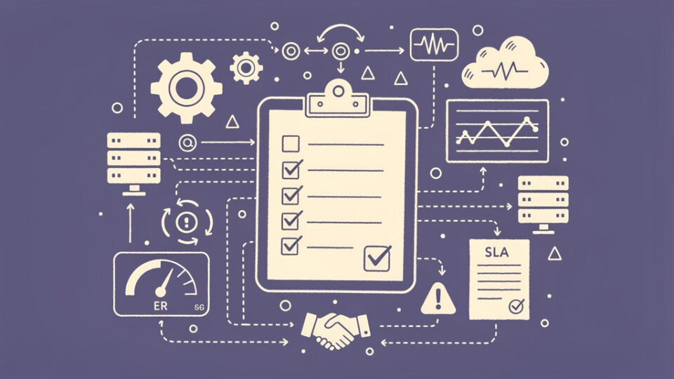 Checklista integracji: 50 pytań o API, webhooki, limity, retry, monitoring i SLA