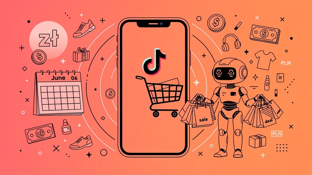 "Czerwcowa rewolucja w e-commerce: TikTok Shop w Polsce i AI kupujące za Ciebie – gotowy na zmiany?"