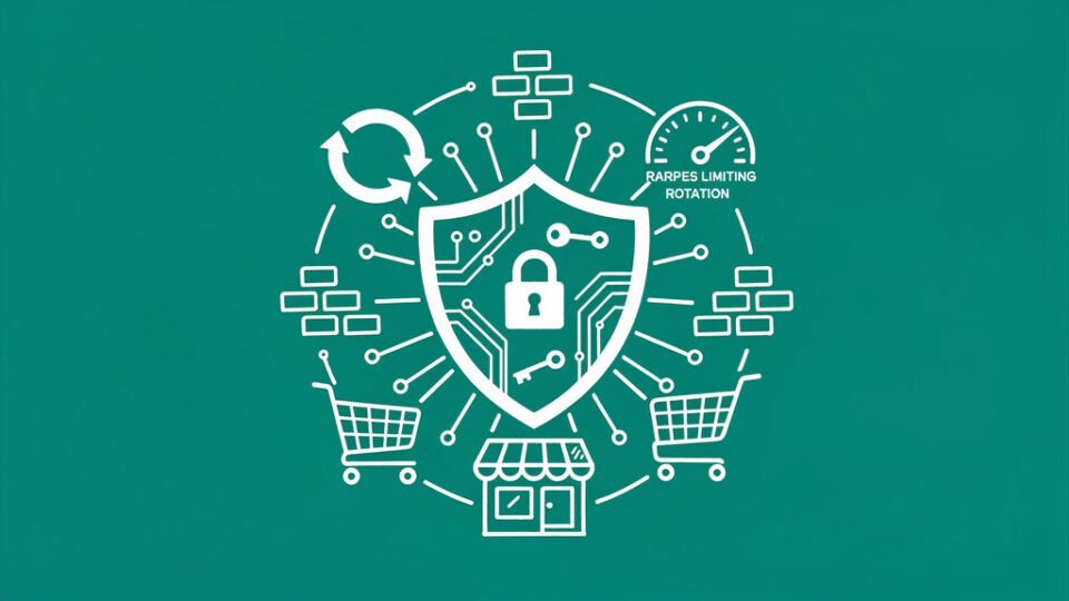 Jak zabezpieczyć API sklepu: auth, rate limiting, WAF, klucze i rotacja sekretów